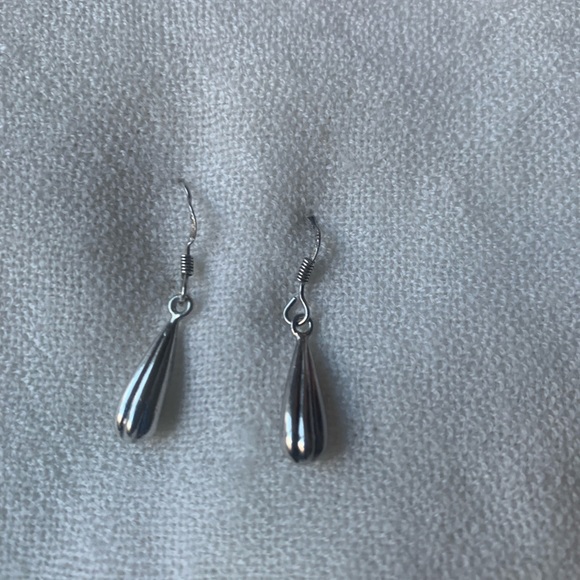 Vintage Silver 925 Earrings - Picture 3 of 5